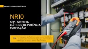 NR10 - SEP Formação em Sistema Elétrico de Potência