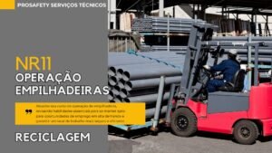 Empilhadeira - Reciclagem