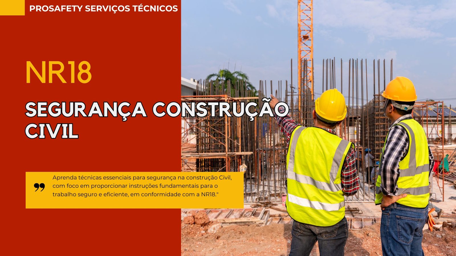 NR18 – Básico Construção Civil